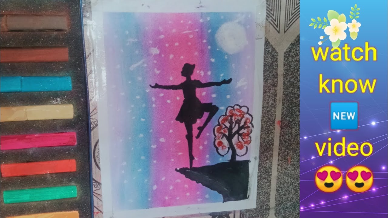 Soft Inting Creative Art Painting | Easy Soft Pastel Painting | Beautiful panting ...