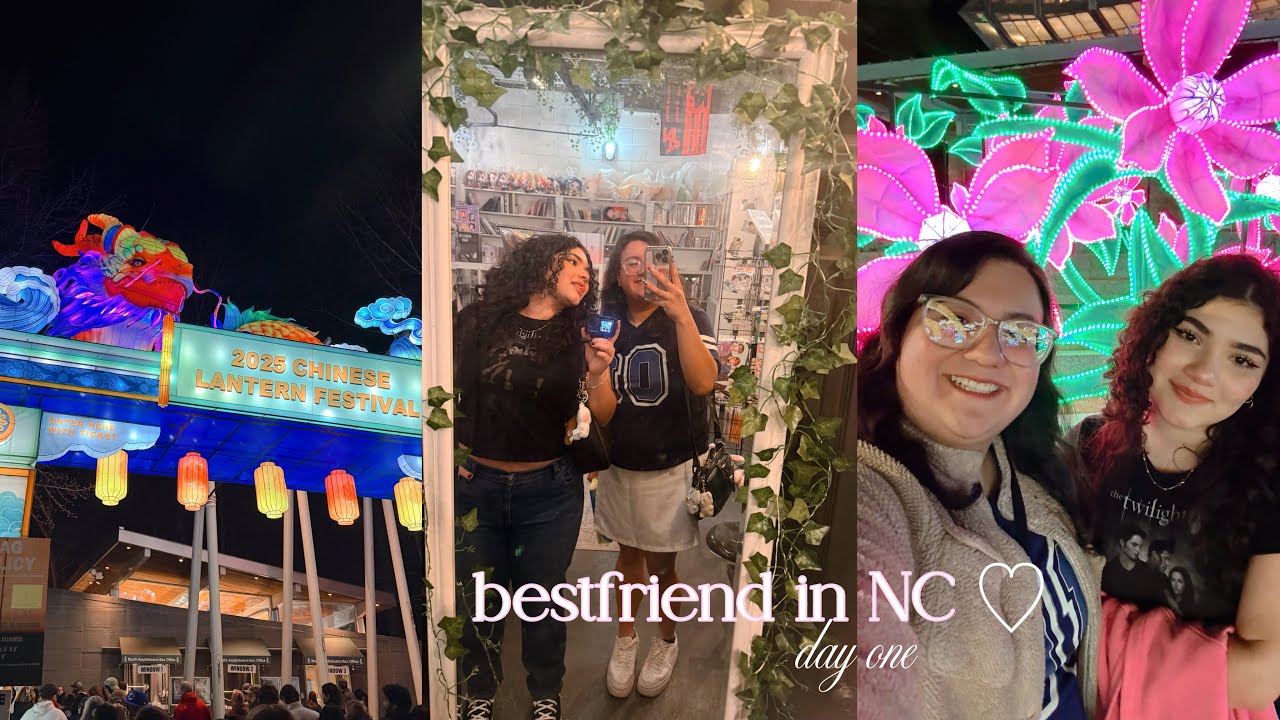 bestfriend in nc | spend the day with us, Chinatown latern festival, nct dream sgs unboxing 🏮