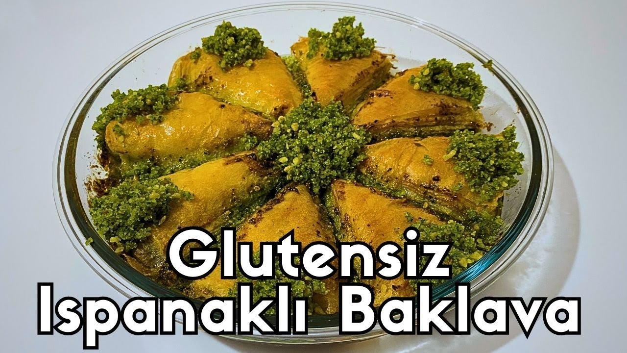 Glutensiz Ispanaklı Baklava / Gluten-free Spinach Baklava