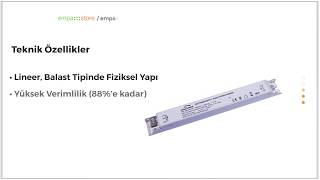 Empastore 65W 350 Ma Ip20 Sabit Akım Led Driver Ürün İnceleme