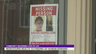 Montezuma community holding out hope for Xavior Harrelson after human remains discovered