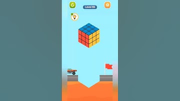 Slice to save car all levels gameplay ✴️☑️ #lv69 #shorts #gaming #gameplay #games