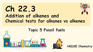Org Chem &amp; Fossil Fuels [F4] 22.3 Addition of alkenes &amp; chemical tests for alkane vs alkane DSE CHEM
