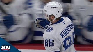 Kucherov Gets Off To A Lightning Start With Wrap-Around Goal vs. Avalanche