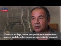 Inside monuments restoration labs of the Grand Egyptian Museum
