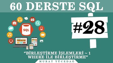 SQL Ders 28 Birleştirme İşlemleri / 1 Where ile Birleştirme