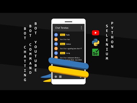 Bot Live Chat Youtube ( #1 ) || Python Selenium