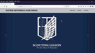 SourceCode Sistem Informasi Dan Absensi Karyawan   perusahaan