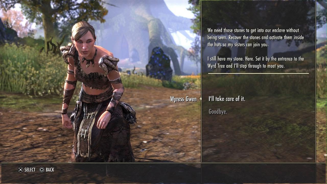 Let's Play ESO --- To the Wyrd Tree