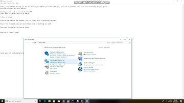 How to connect your VPN to your RGH without Ethernet cable.