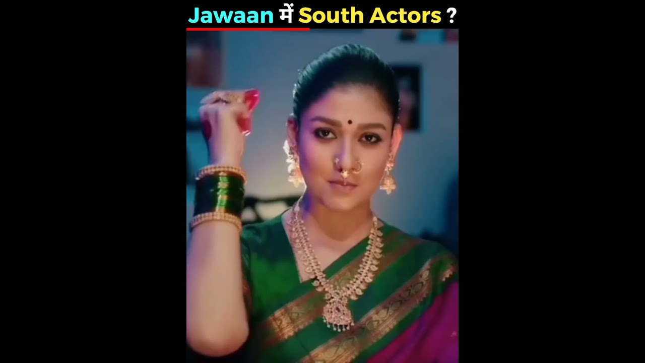 Jawan movie SECRETS ! Shahrukh Khan with South Actors