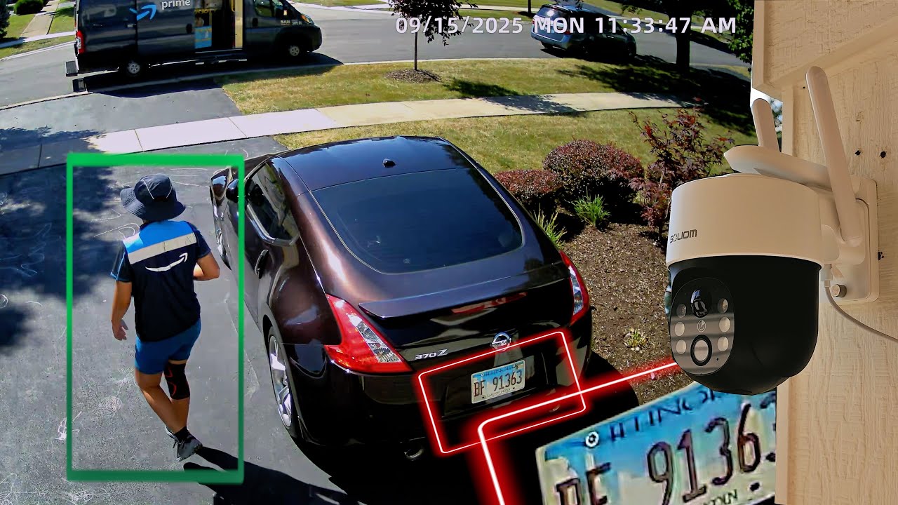 Лучшая система домашней безопасности! Активные камеры слежения Soliom 8MP (4K UHD)!