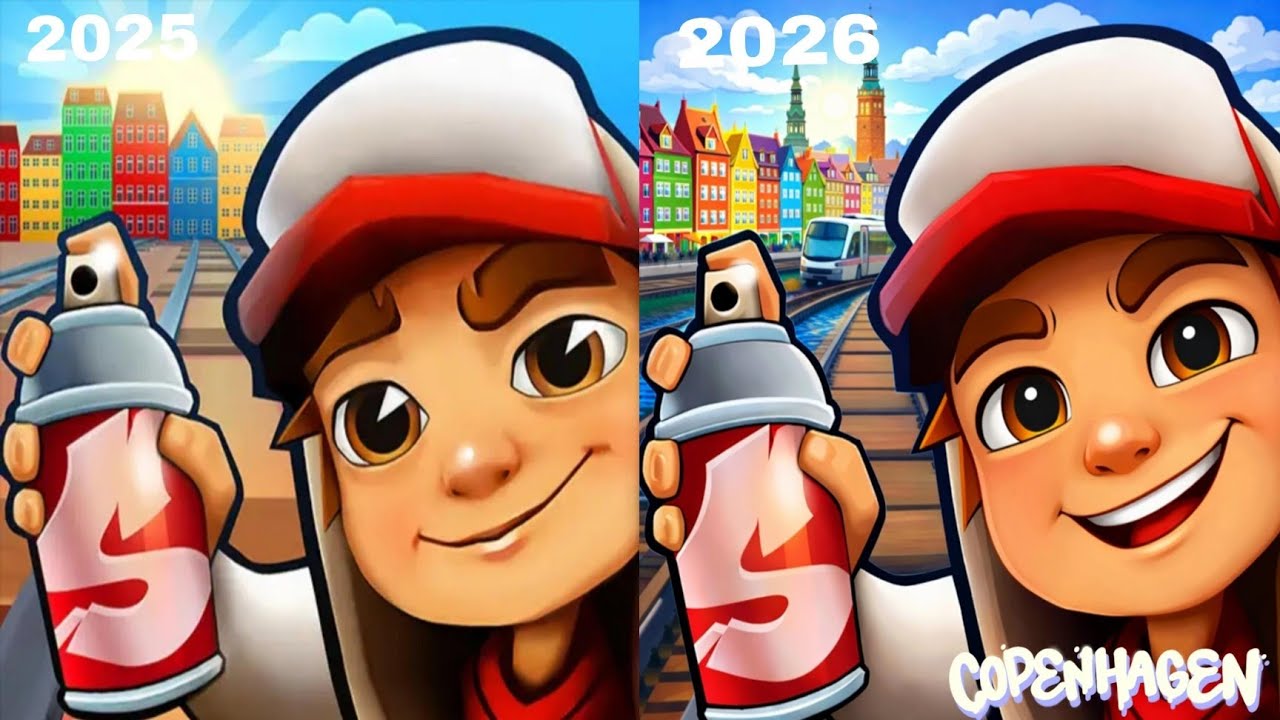 Subway Surfers World Tour Copenhagen 2025 vs Copenhagen 2026 | Epic Comparison