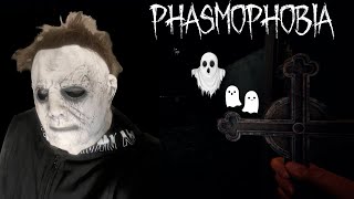 Phasmophobia/Хэллоуин/Майкл Майерс VS ПРИЗРАК/Когда мимик скопировал слишком натурально и обанул