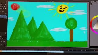 Ball Animation Test - Krita