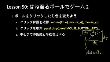 子どもPythonチャレンジ 50回:  はね返るボールでゲーム 2