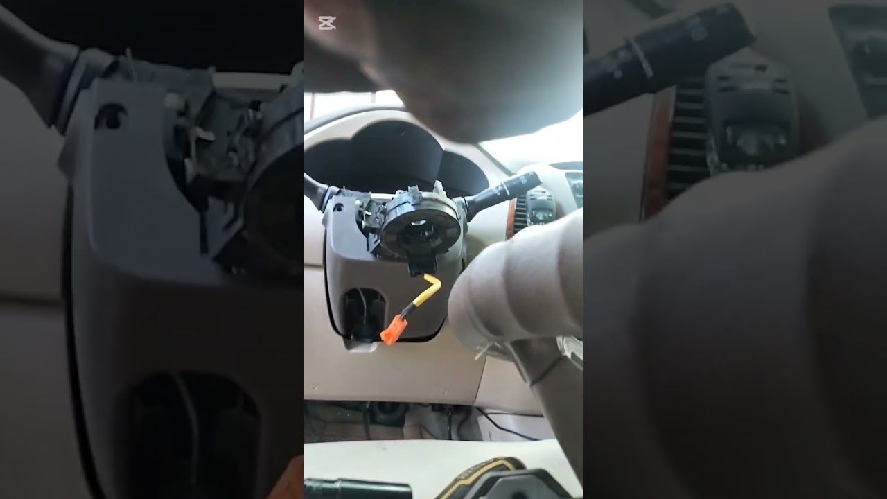 Clock spring repair..Horn circuit repair