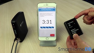 HOW-TO: Pair and Connect your Nexia Bridge with a FortrezZ Water and Temperature Sensor