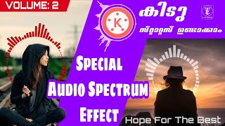 V2 | Stunning Real Audio Spectrum Music Visualizer Effect for Status |  Kinemaster Editing Tutorial screenshot 3