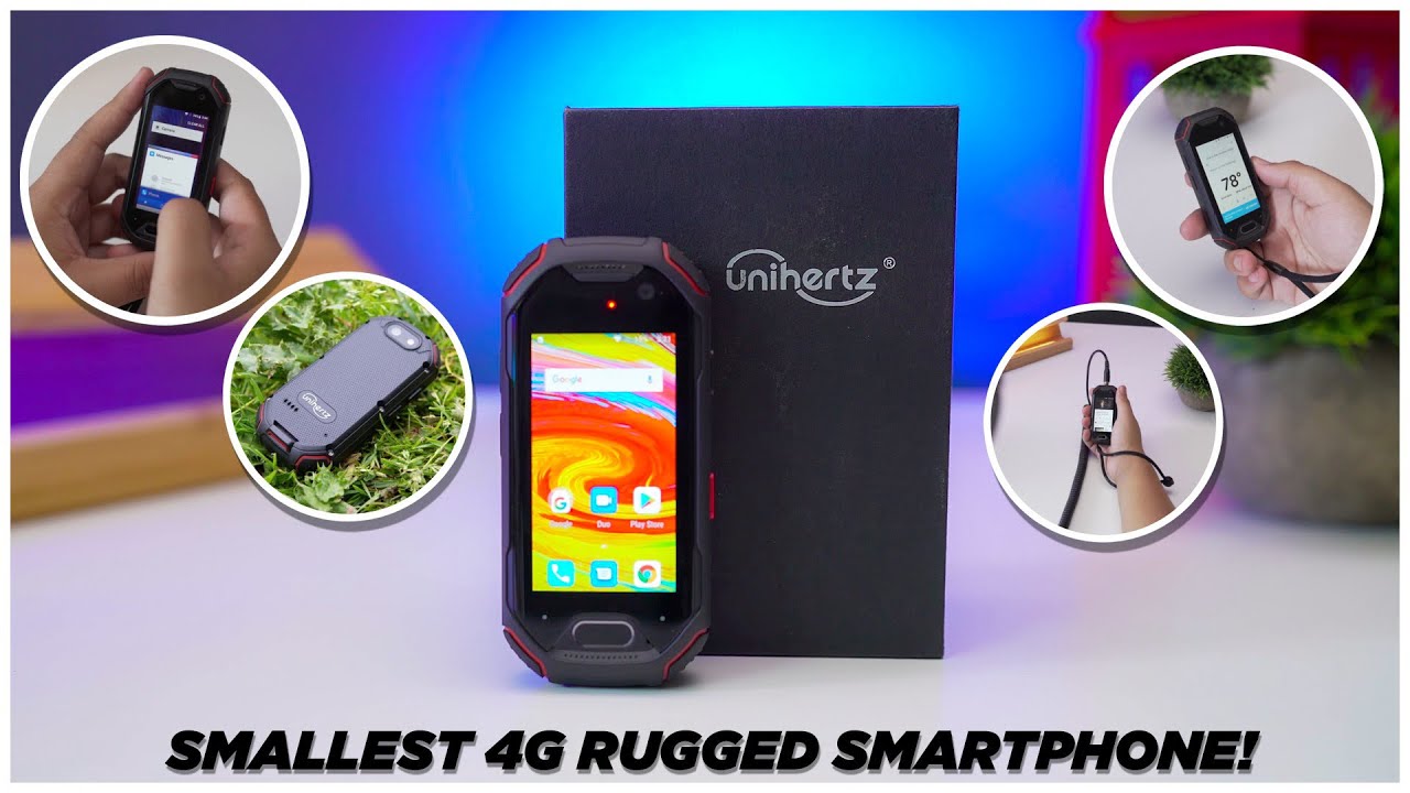 The Smallest Rugged 4G Smartphone - Unihertz Atom - YouTube