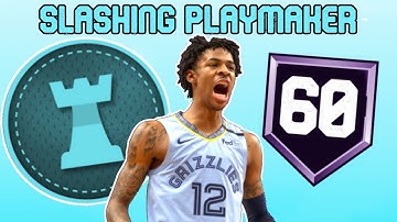 How to make the Best Ja Morant build on #2k20 | 60 Badges!!
