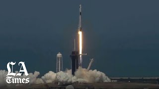 NASA and SpaceX launch astronauts from U.S. soil for the first time since 2011