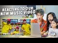 Reacting To Our New Song "DIP" | Ranz and Niana