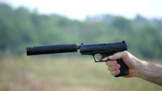 Shooting The Walther P99 With The Aac Tirant 9Mm Silencer