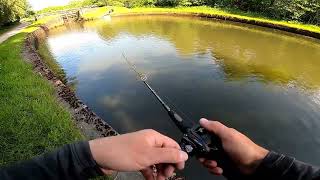 Lure Fishing For Pike (lymm dam, top lock)