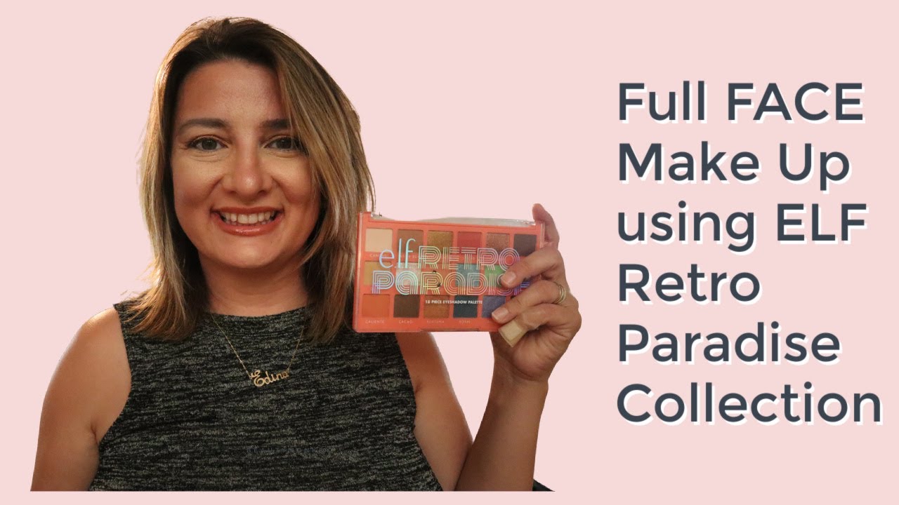 Full Face Make Up Using The ELF Retro Paradise Collection! Worth the price!