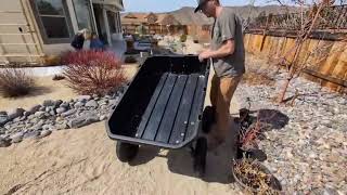 Gorilla Carts 1500lb Heavy-Duty Dump Cart Review: The Ultimate Yard Wagon