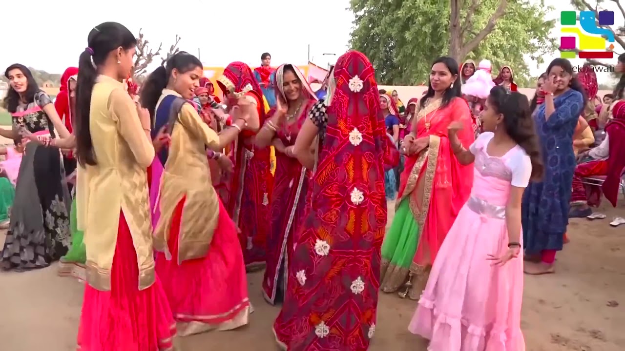 Rajasthani Marwadi DJ Dance Video Song Indian Village Wedding Marriage Dance Performance Video 2018