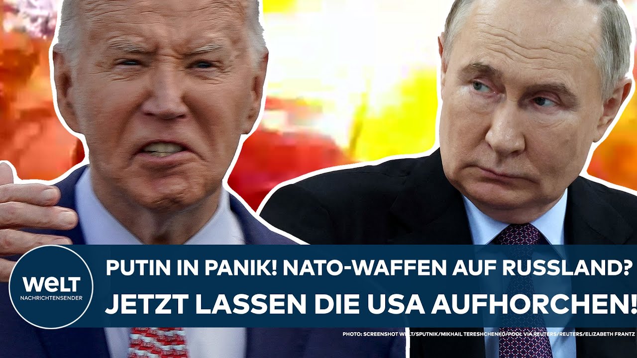 UKRAINE-KRIEG: Panik bei Putin! NATO-Waffen auf Russland? Jetzt lassen USA aufhorchen! | NEWSSTREAM