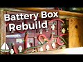 How to Rebuild a Battery Box (LEAKING lead acid batteries on a Sailboat!!) Patrick Childress #46