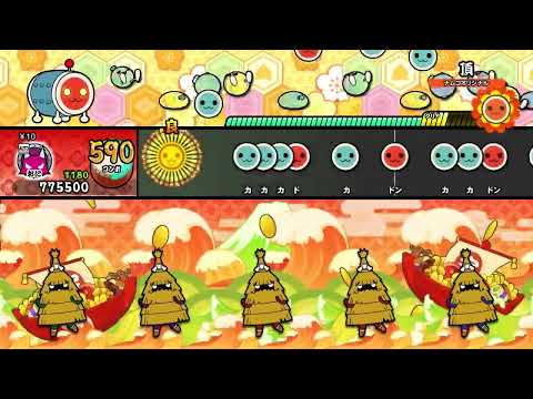 【太鼓の達人 NS1】頂（おに）【オート動画】