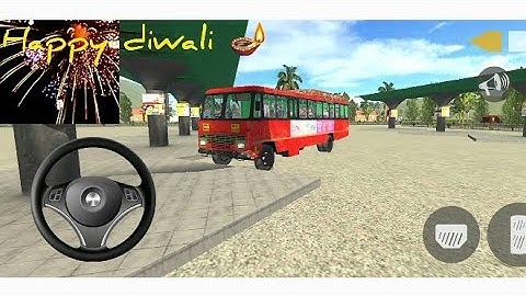 Indian sleeper coach local old model Tata bus driving simulator 3d mobile gameplay 