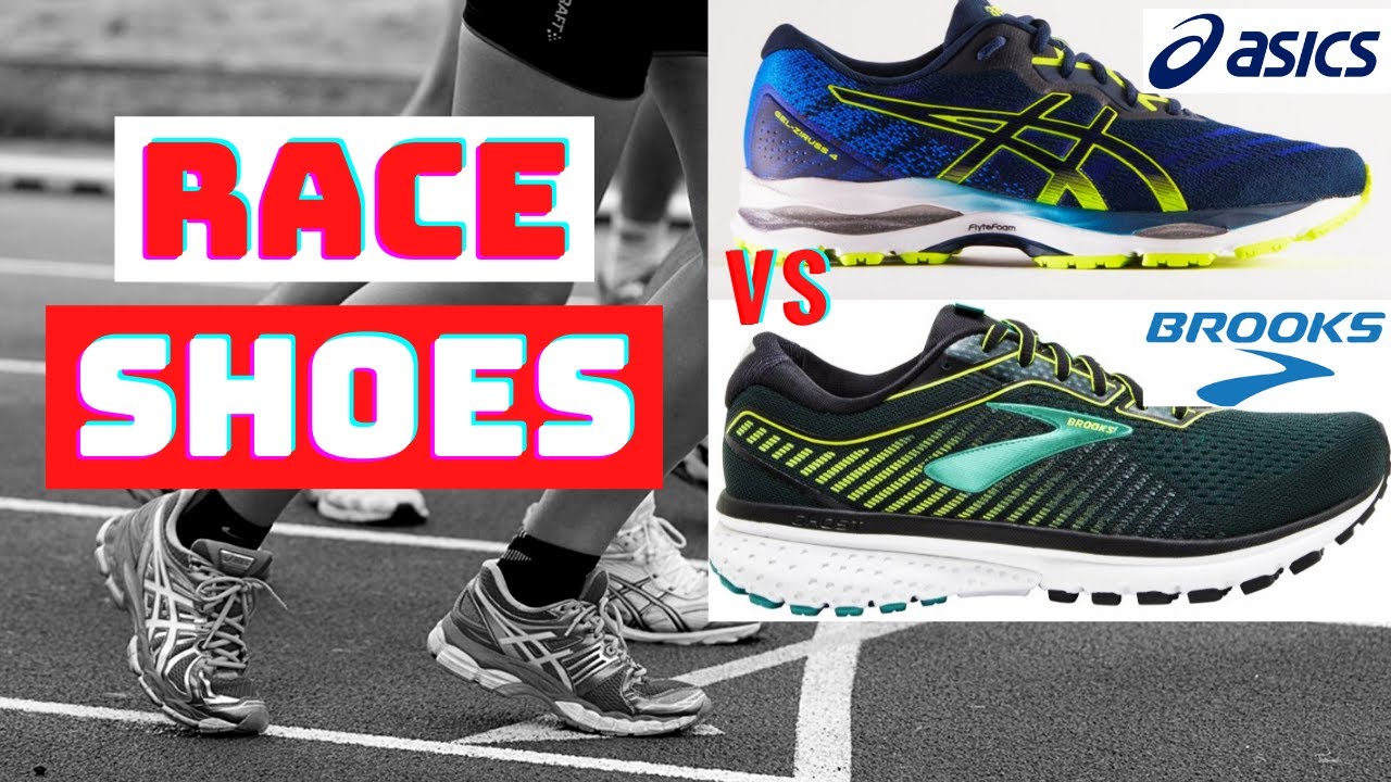 best running shoes brooks vs asics