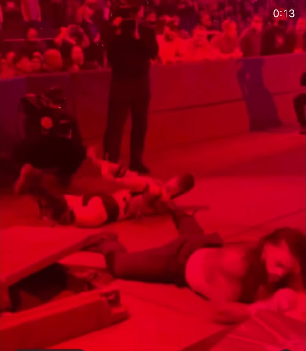 Demon Finn Balor Heart beat vs Roman Reigns
