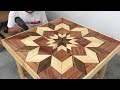 Amazing woodworking design ideas  unique and beautiful table 3d effect