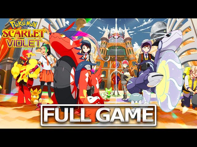 Pokemon Violet - Full Game Gameplay Walkthrough (No Commentary) 