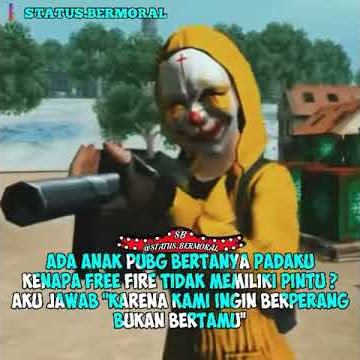 Kata-kata untuk membalas pubg yang selalu menghina free fire