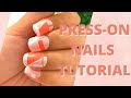 PRESS-ON NAILS TUTORIAL | Easy DIY Nail Art