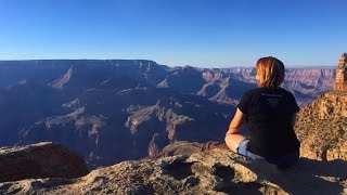 A woman posts gorgeous photo to instagram of the view from her hike in
grand canyon, then accidentally plunges death. park rangers found
colleen...