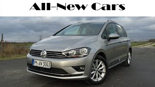 All new Volkswagen Golf Sportsvan LOUNGE 1.4 TSi exterior, interior, driving