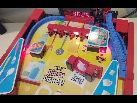 “Dirty Dishes” Pinball with fischertechnik and Arduino