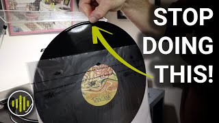 How to Handle Vinyl Records Correctly - Vinyl 101