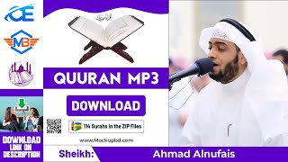 Ahmad Alnufais Quran mp3 Download zip, 114 surahs in the quran mp3 download, screenshot 5