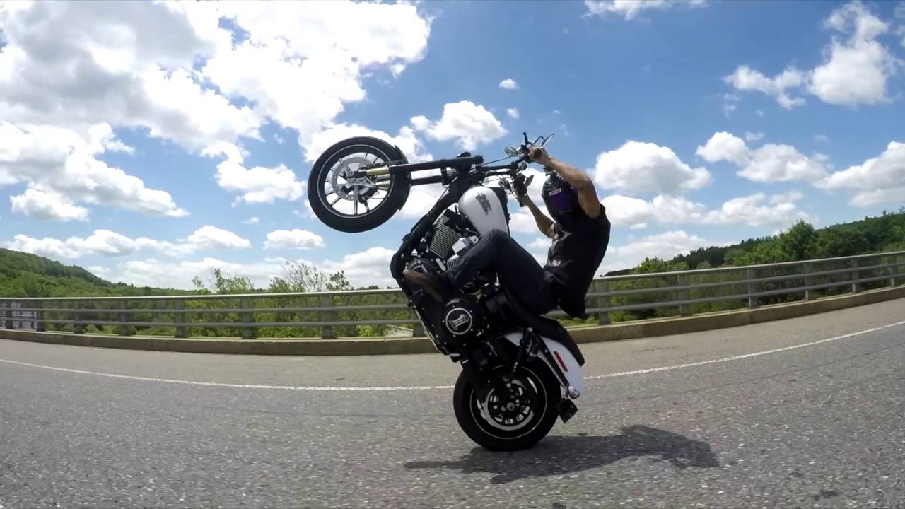 Seth Brisson Rides Sheldon's 120R Dyna Street Bob® - YouTube