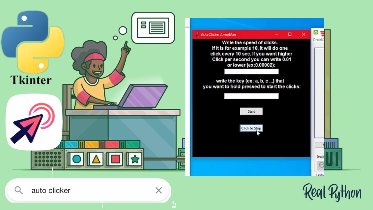 How to make a Python auto clicker? - GeeksforGeeks