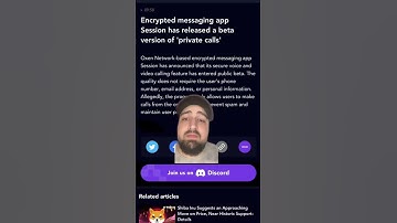 Encrypted Messaging App, with Video calling feature🤔🤩#cryptomiles #CryptocurrencyNews